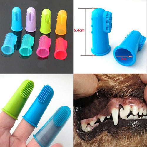 Smile More Care Less Finger Toothbrush