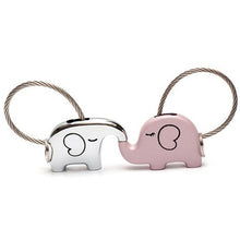 Load image into Gallery viewer, Save The Elephant Love Keychain Set